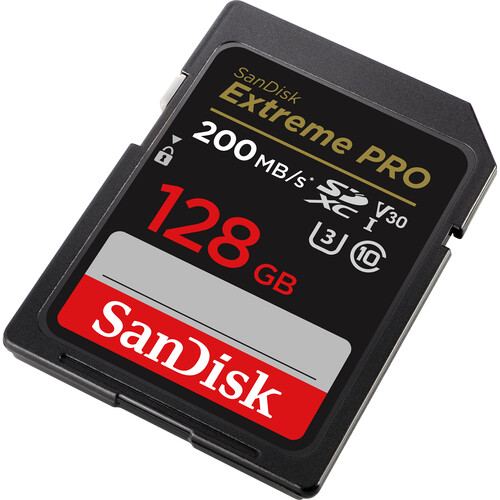 SanDisk SDXC 128GB Extreme Pro 200MB/s UHS-I Cass10 U3 V30 - 3